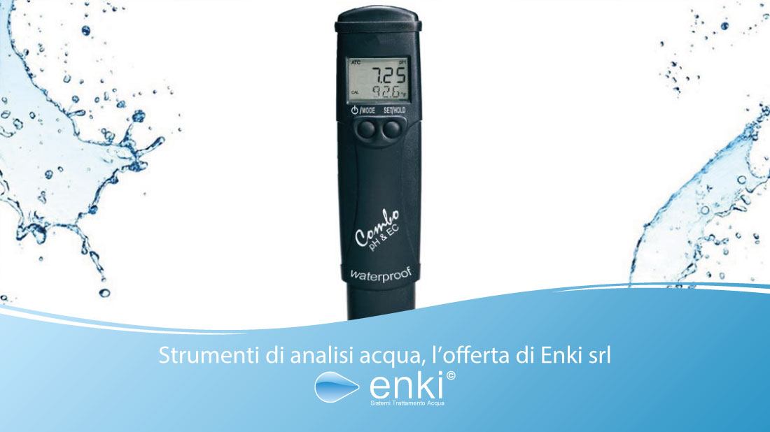 strumenti di analisi acqua - enki water