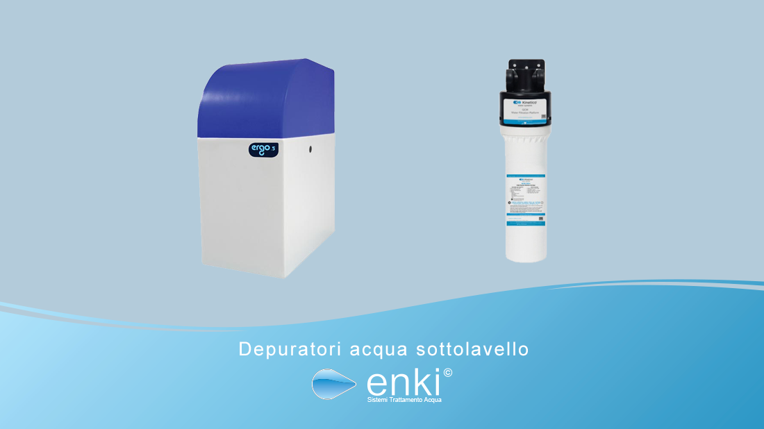 Depuratore acqua sottolavello  Enki Water - Impianti di trattamento acqua
