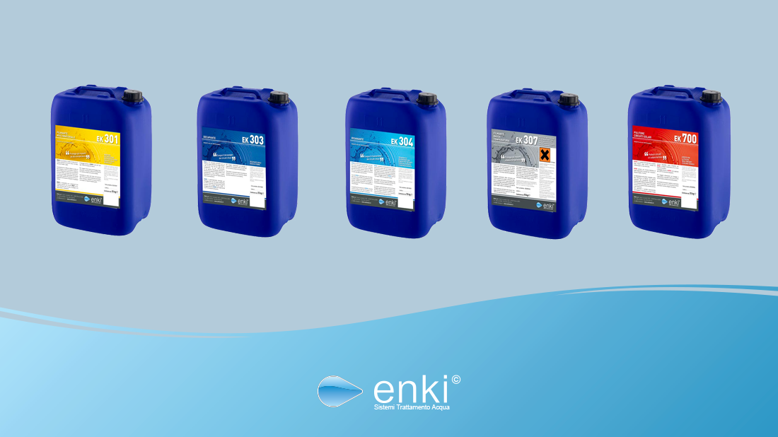 Liquido filmante per impianti | Enki Water srl