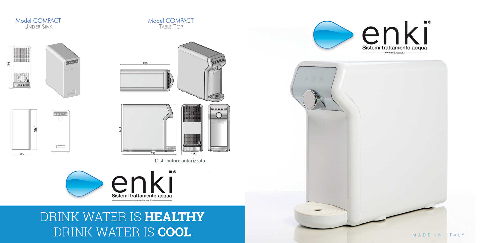 Erogatori acqua | Enki Water srl