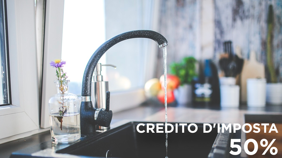 Credito d’imposta 50% per i sistemi di filtraggio dell’acqua potabile | Enki Water