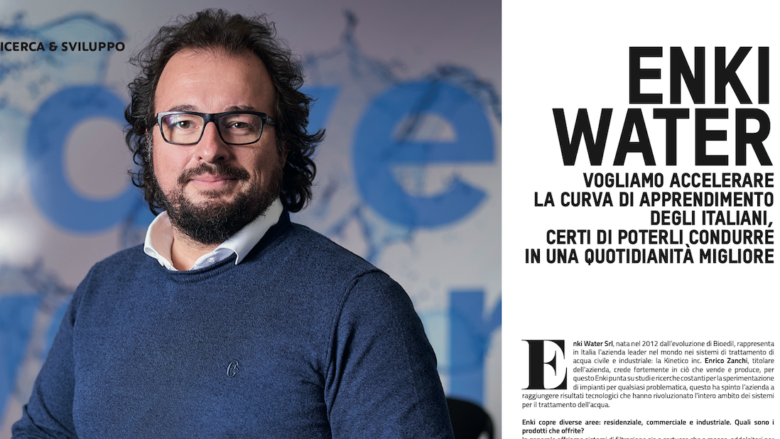 Parlano di noi - Bergamo Economia Magazine e La Repubblica - Marzo 2021 | Enki Water