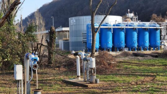 Stabilimento Miteni a Trissino, responsabile dell'inquinamento in Veneto da PFAS