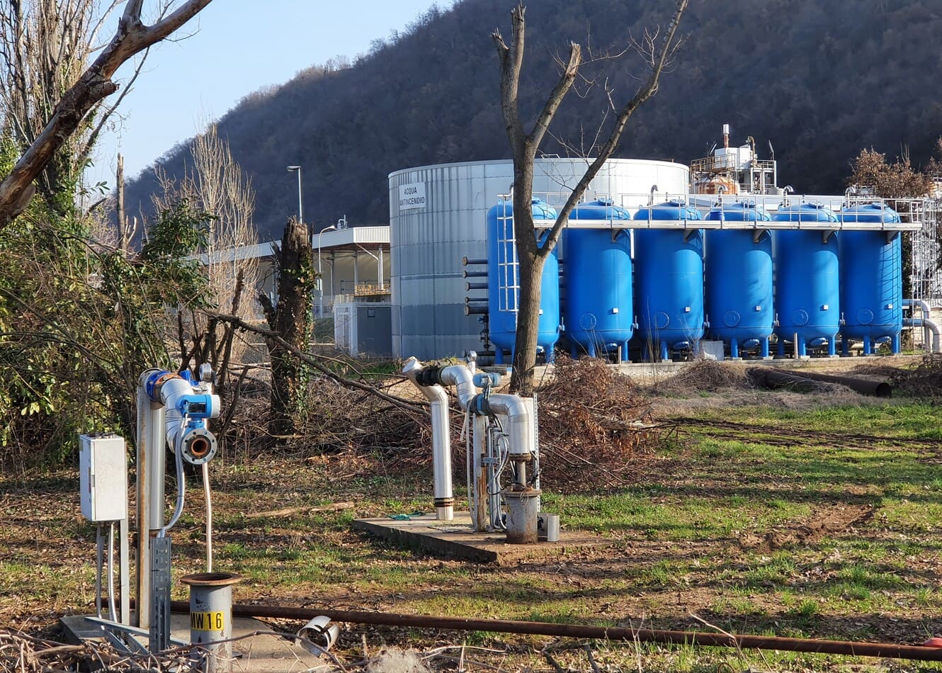 Stabilimento Miteni a Trissino, responsabile dell'inquinamento in Veneto da PFAS