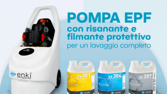 pulizia circuito chiuso con pompe epf