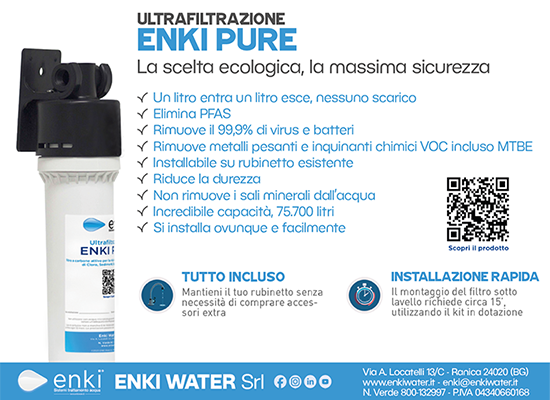 nuovo filtro Enki Pure