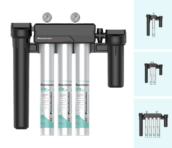 Filtro acqua per settore horeca, modello ecpl-ffc